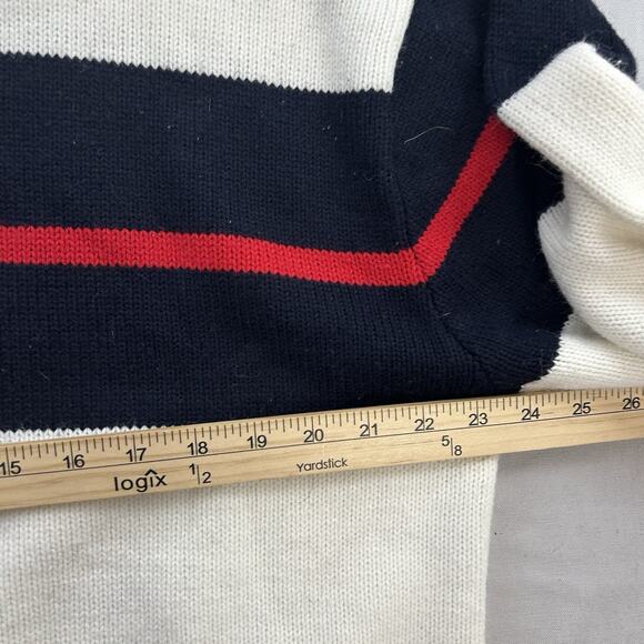 Vtg Southpole Sweater Mens XL Mock Turtleneck Striped Multicolor 90s Y2k Hip Hop - Picture 11 of 11